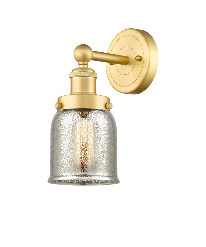 Innovations Lighting Bell 5" Sconce - Satin Gold Wall Sconces Innovations Lighting Silver Plated Mercury ; Glass Type: Mercury  