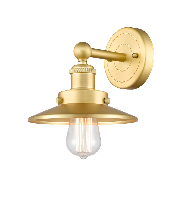 Innovations Lighting Railroad 8" Sconce - Satin Gold Wall Sconces Innovations Lighting Default Title  