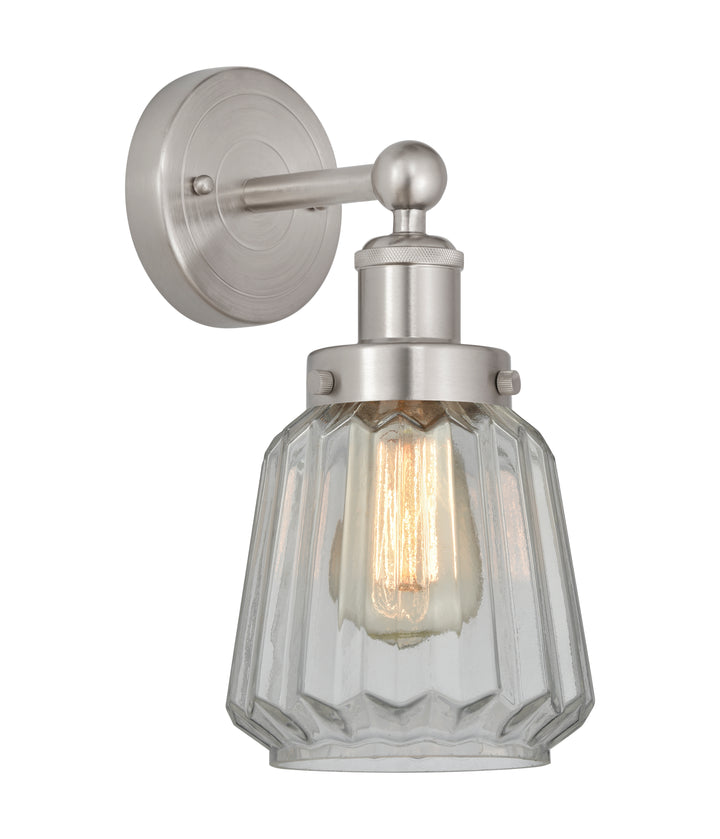 Innovations Lighting Chatham 6" Sconce - Brushed Satin Nickel Wall Sconces Innovations Lighting   