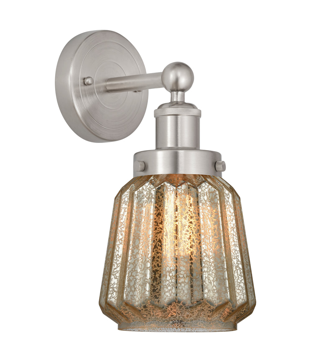 Innovations Lighting Chatham 6" Sconce - Brushed Satin Nickel Wall Sconces Innovations Lighting   