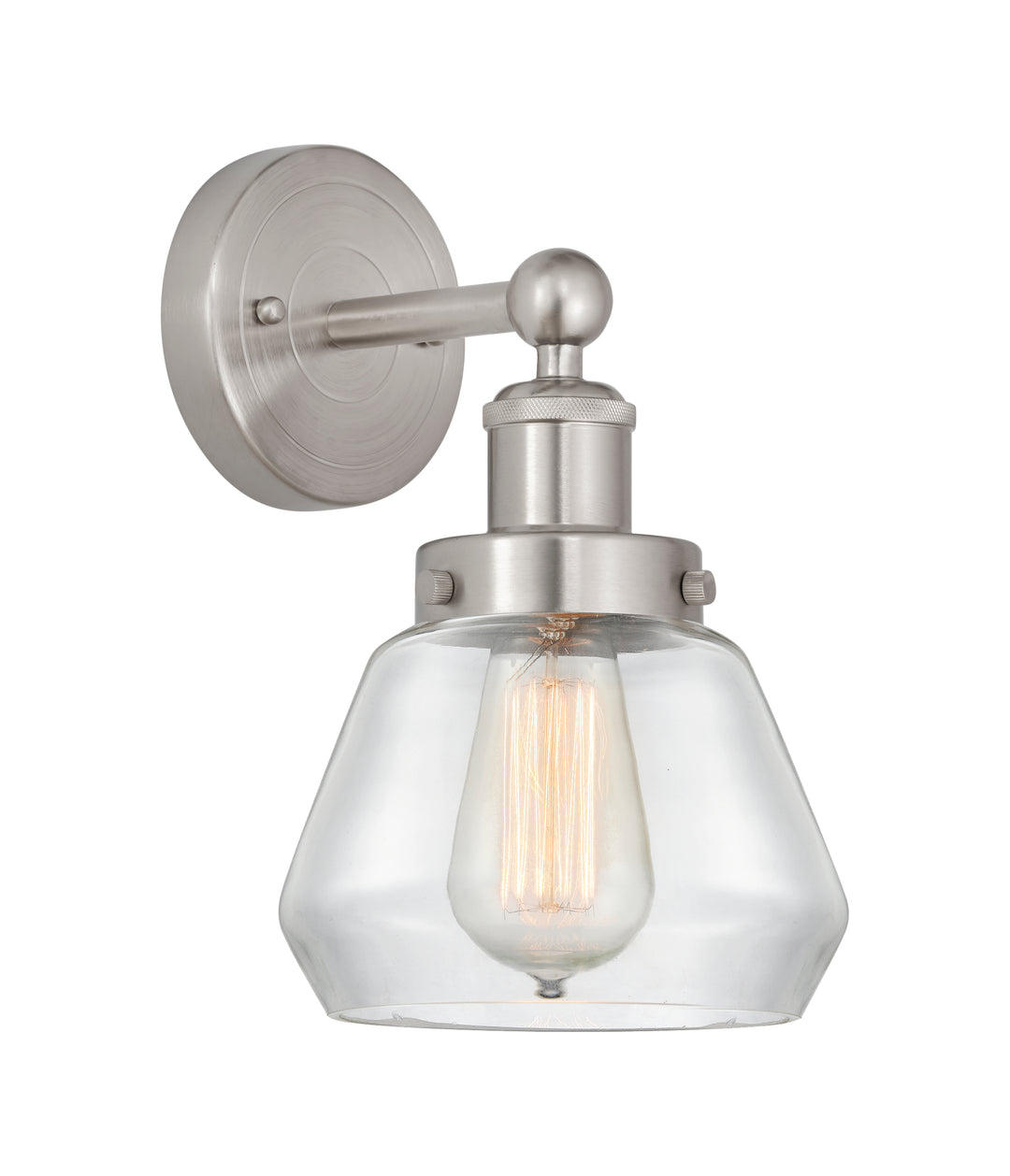 Innovations Lighting Fulton 7" Sconce - Brushed Satin Nickel