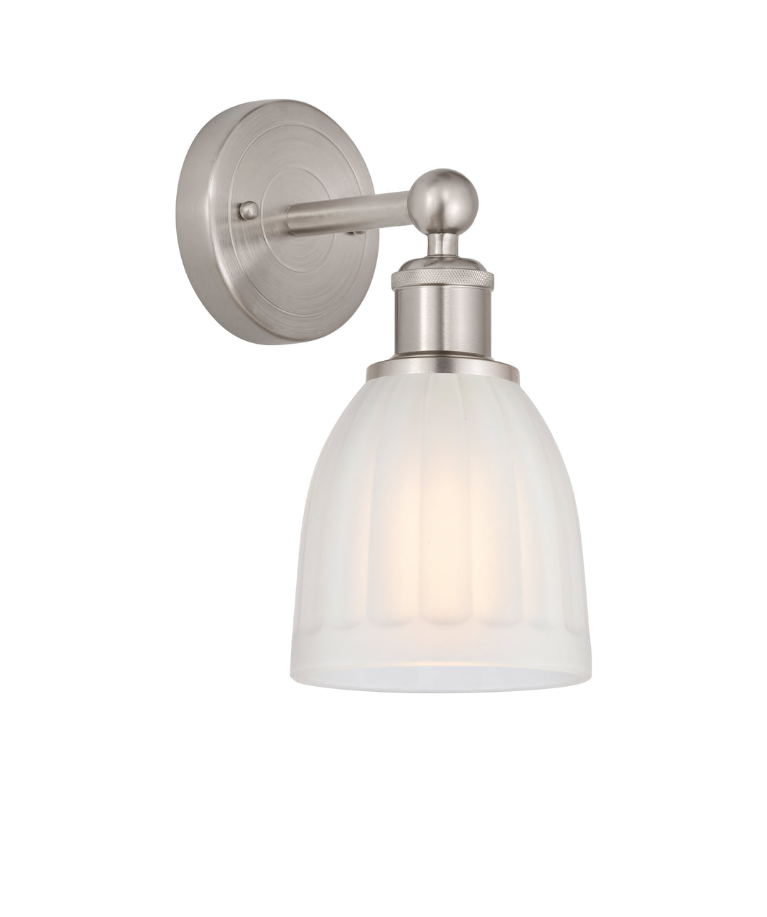 Innovations Lighting Brookfield 6" Sconce - Brushed Satin Nickel