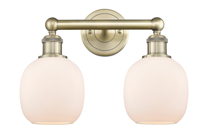 Innovations Lighting Belfast 6" Bath Vanity Light - Antique Brass Vanity Lights Innovations Lighting   