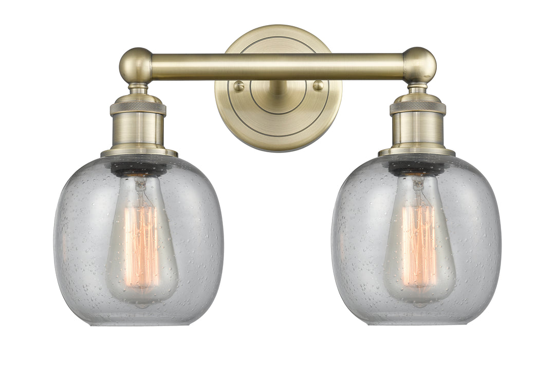 Innovations Lighting Belfast 6" Bath Vanity Light - Antique Brass Vanity Lights Innovations Lighting   