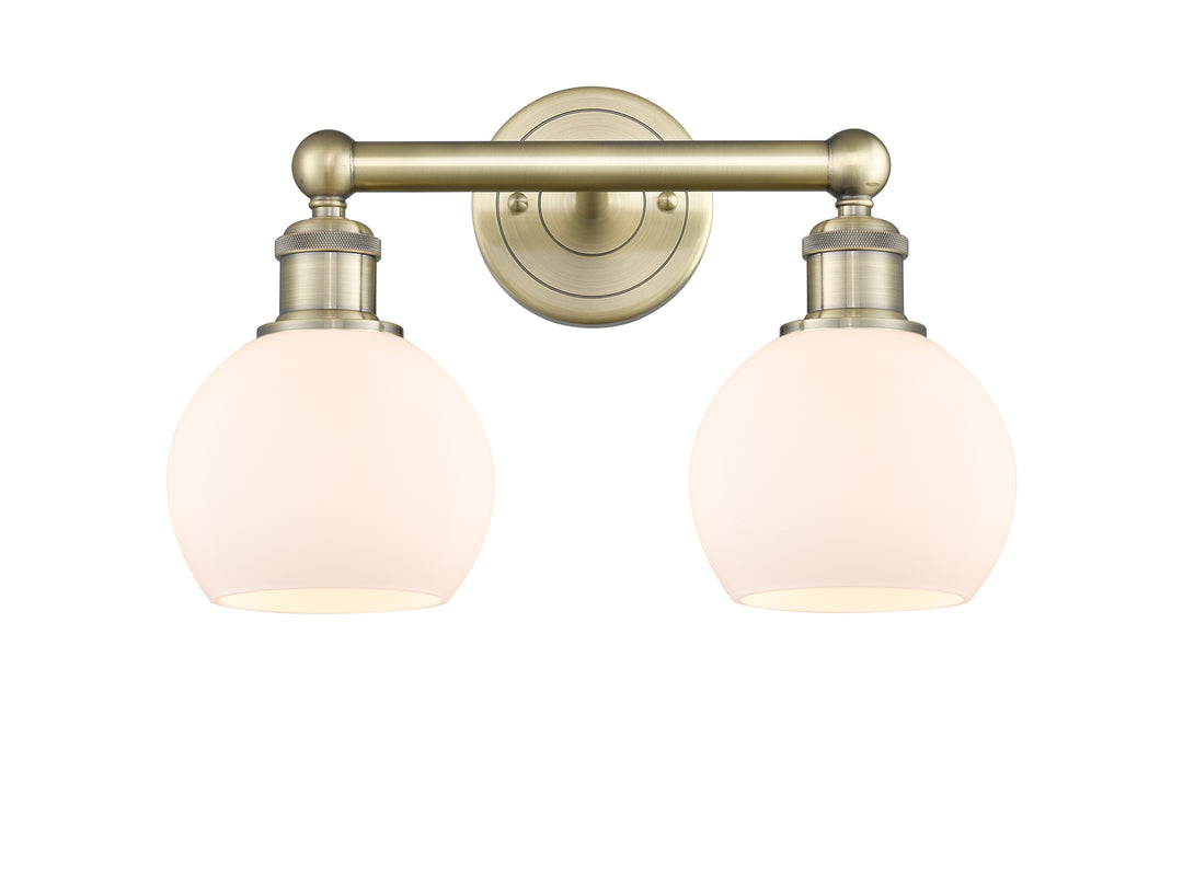 Innovations Lighting Athens 6" Bath Vanity Light - Antique Brass Vanity Lights Innovations Lighting   