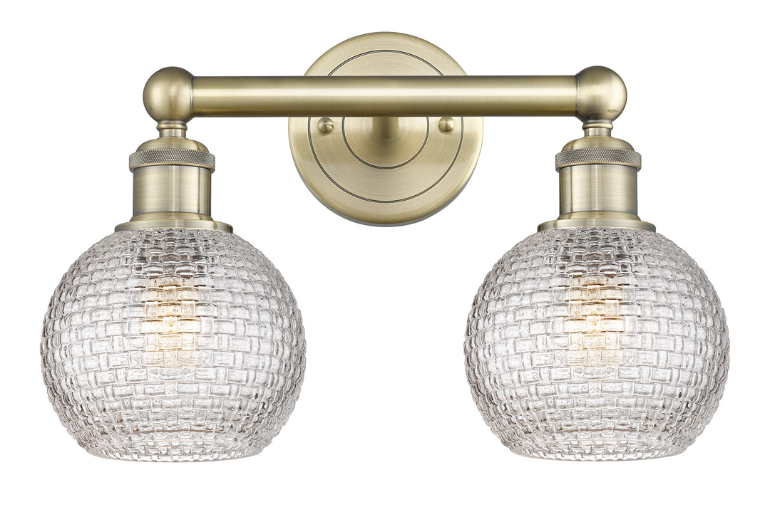 Innovations Lighting Athens 6" Bath Vanity Light - Antique Brass Vanity Lights Innovations Lighting   