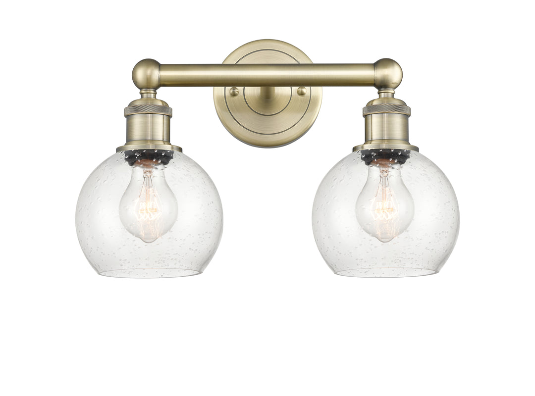 Innovations Lighting Athens 6" Bath Vanity Light - Antique Brass Vanity Lights Innovations Lighting   