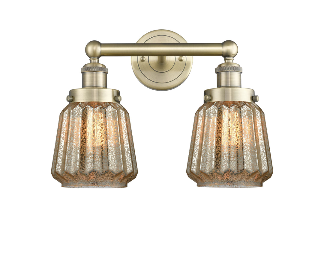 Innovations Lighting Chatham 6" Bath Vanity Light - Antique Brass Vanity Lights Innovations Lighting   