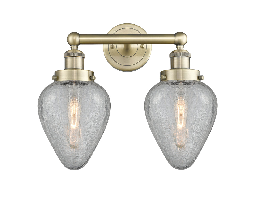 Innovations Lighting Geneseo 6" Bath Vanity Light - Antique Brass Vanity Lights Innovations Lighting   