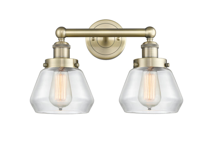 Innovations Lighting Fulton 7" Bath Vanity Light - Antique Brass Vanity Lights Innovations Lighting   