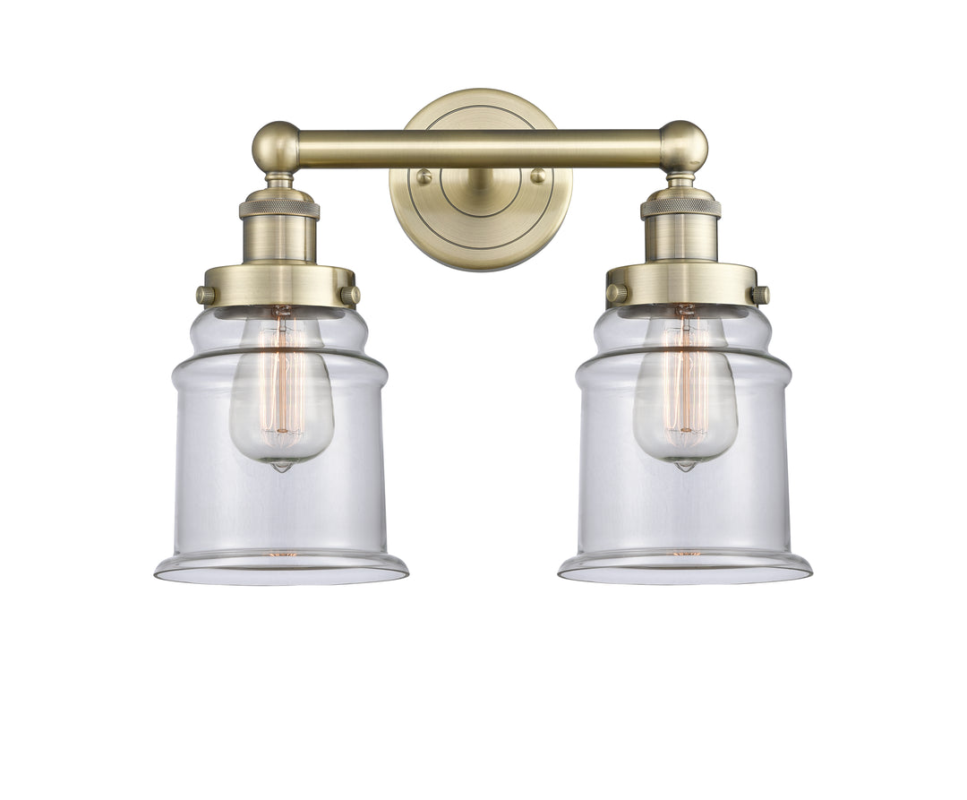 Innovations Lighting Canton 6" Bath Vanity Light - Antique Brass Vanity Lights Innovations Lighting   