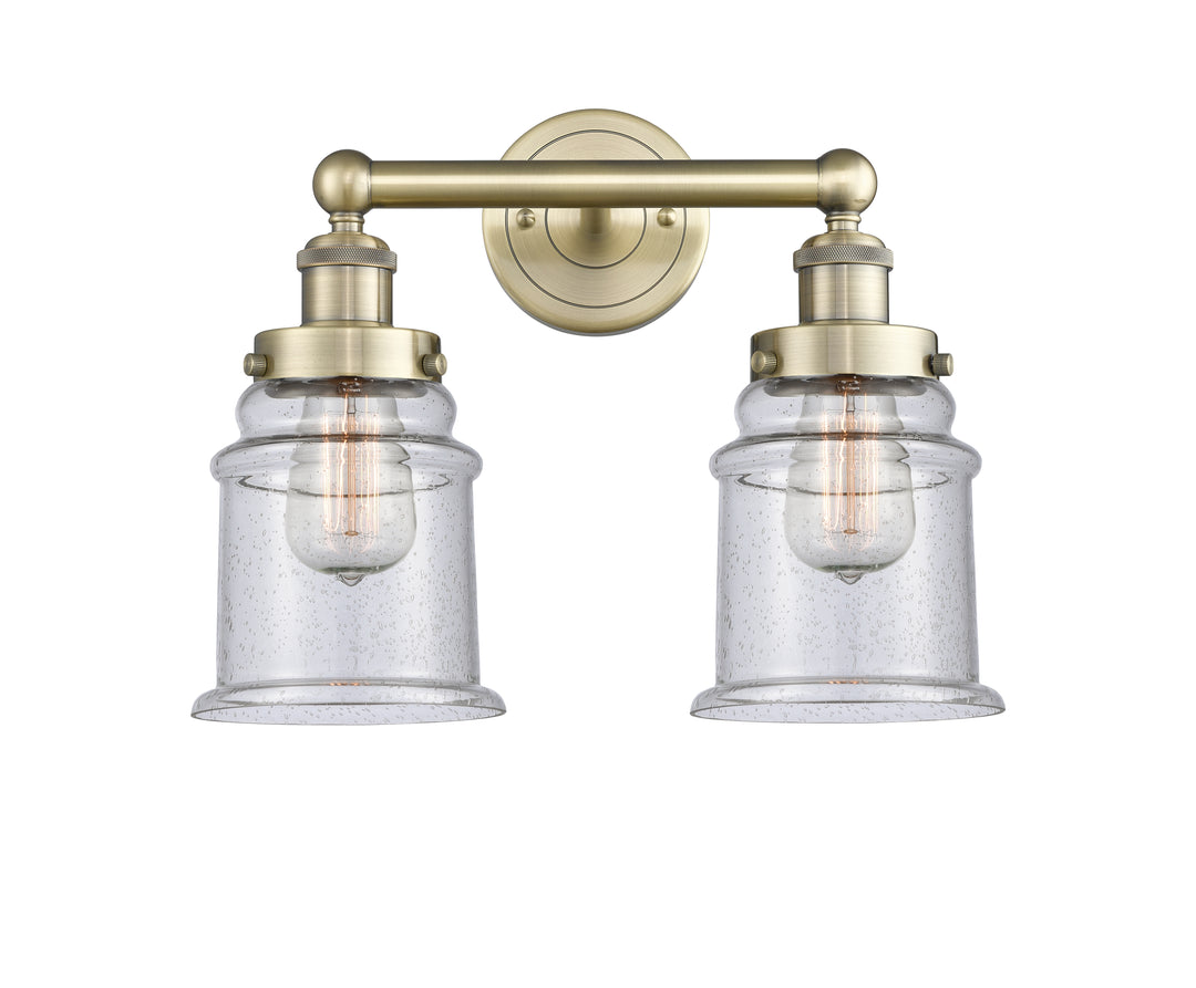 Innovations Lighting Canton 6" Bath Vanity Light - Antique Brass Vanity Lights Innovations Lighting   