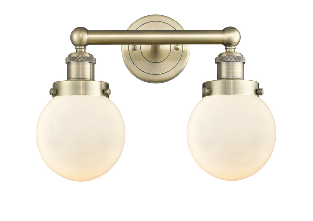 Innovations Lighting Beacon 6" Bath Vanity Light - Antique Brass Vanity Lights Innovations Lighting   