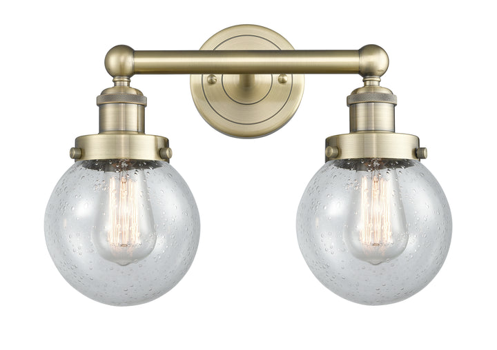 Innovations Lighting Beacon 6" Bath Vanity Light - Antique Brass Vanity Lights Innovations Lighting   