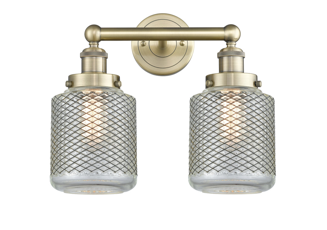 Innovations Lighting Stanton 6" Bath Vanity Light - Antique Brass