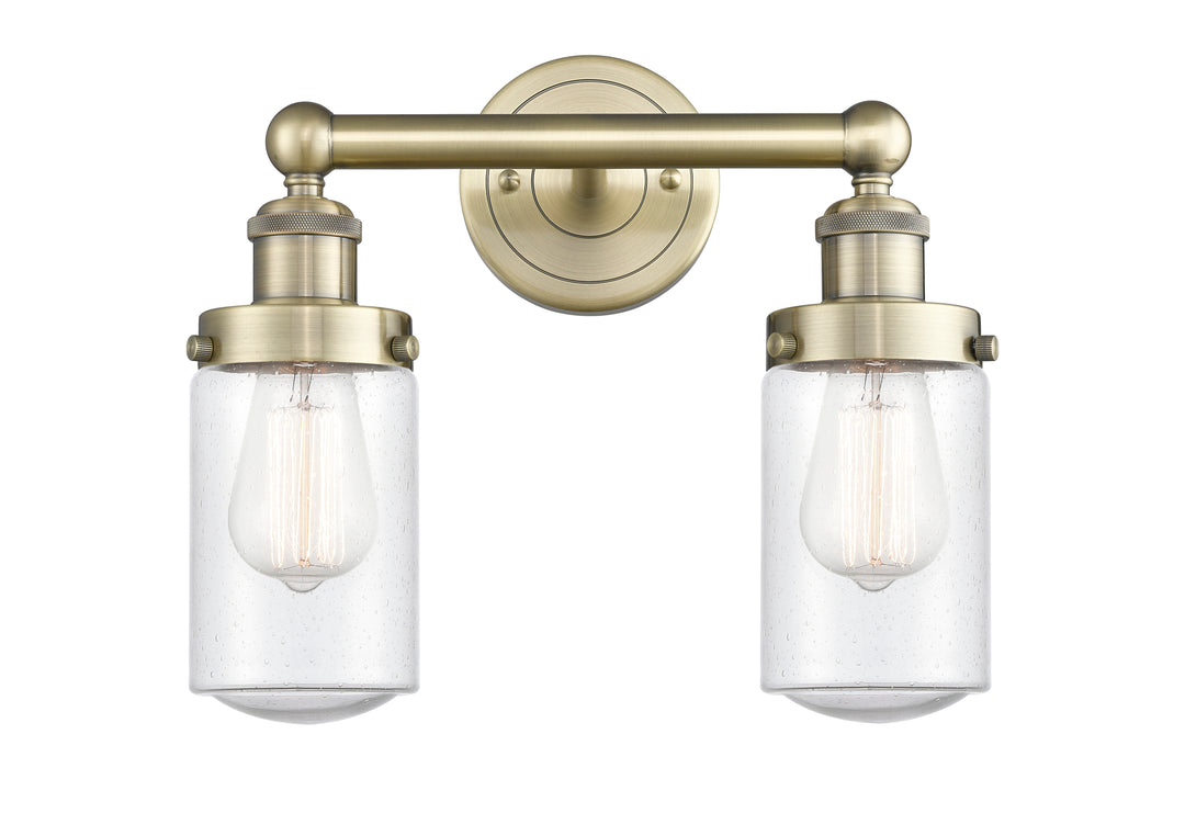 Innovations Lighting Dover 4.5" Bath Vanity Light - Antique Brass Vanity Lights Innovations Lighting   