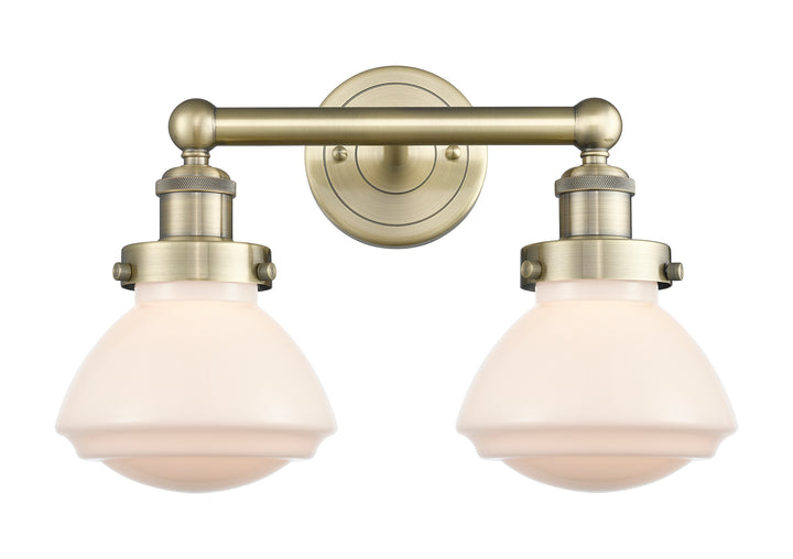 Innovations Lighting Olean 6.75" Bath Vanity Light - Antique Brass Vanity Lights Innovations Lighting   