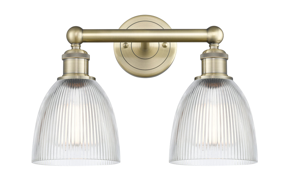 Innovations Lighting Castile 6" Bath Vanity Light - Antique Brass Vanity Lights Innovations Lighting   