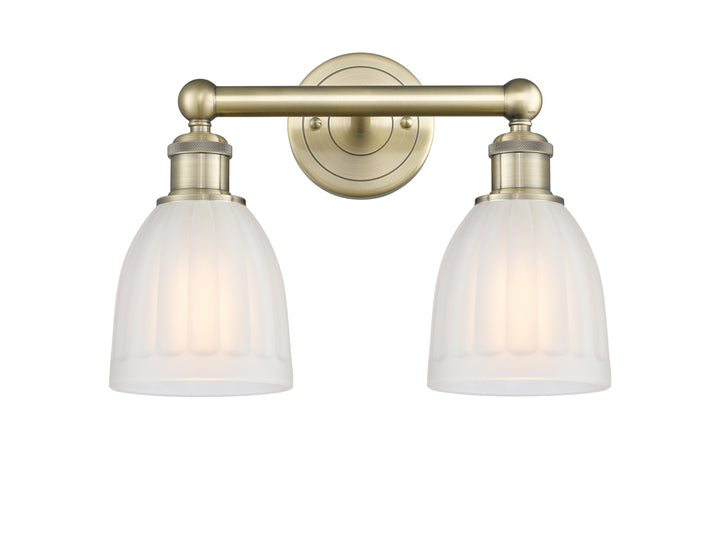 Innovations Lighting Brookfield 6" Bath Vanity Light - Antique Brass Vanity Lights Innovations Lighting   