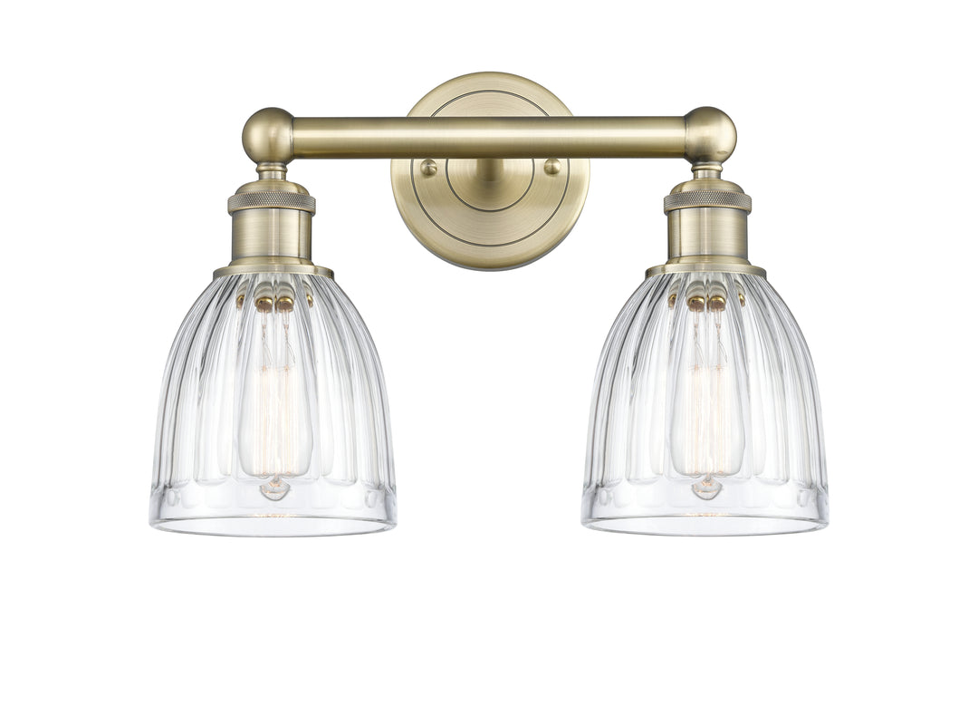 Innovations Lighting Brookfield 6" Bath Vanity Light - Antique Brass Vanity Lights Innovations Lighting   