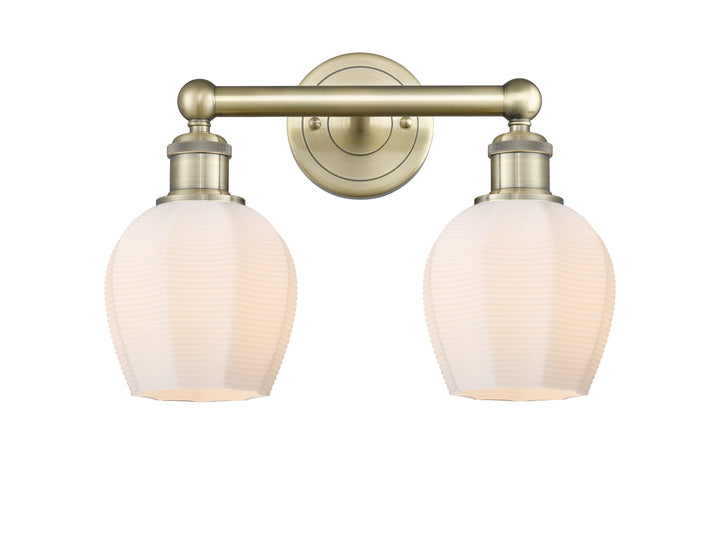 Innovations Lighting Norfolk 6" Bath Vanity Light - Antique Brass Vanity Lights Innovations Lighting   