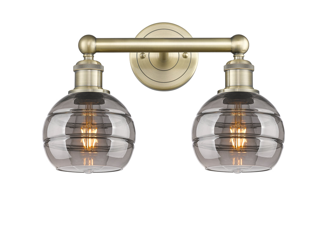 Innovations Lighting Rochester 6" Bath Vanity Light - Antique Brass Vanity Lights Innovations Lighting   