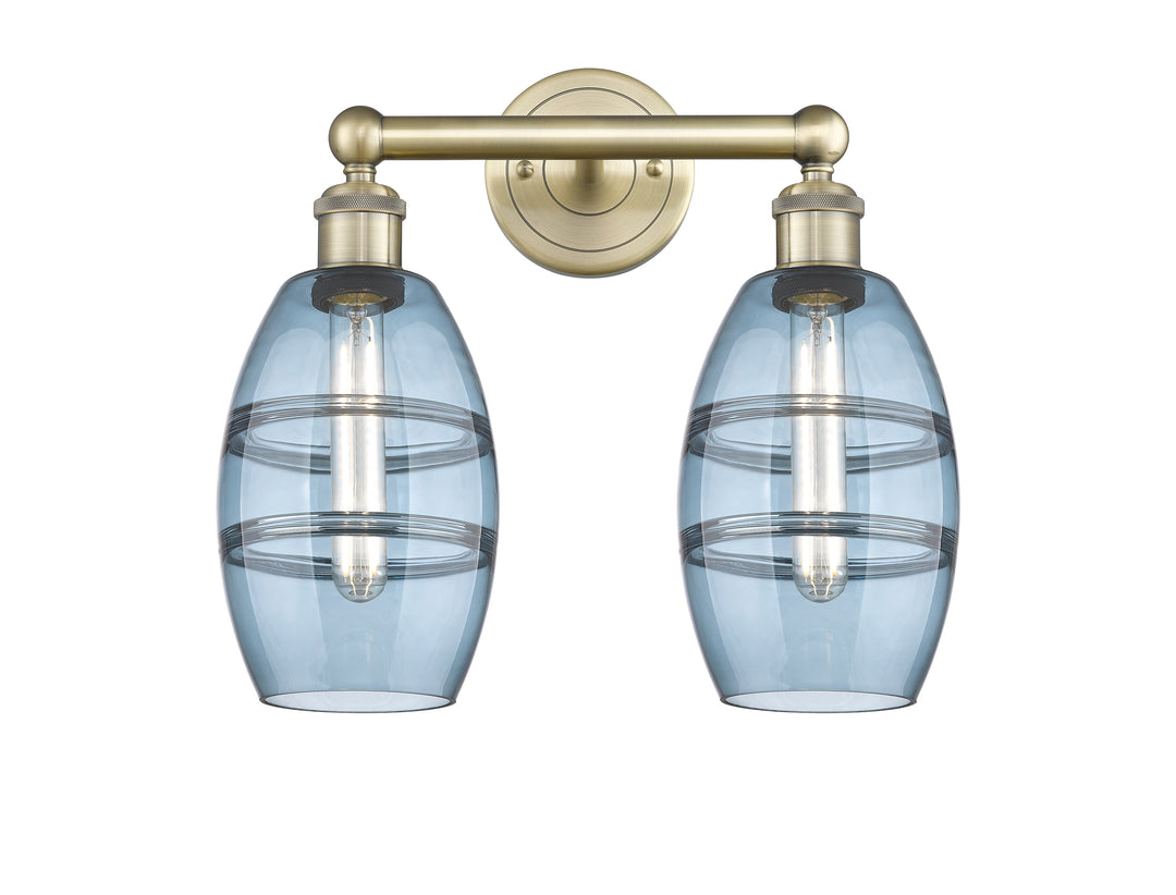 Innovations Lighting Vaz 6" Bath Vanity Light - Antique Brass Vanity Lights Innovations Lighting   