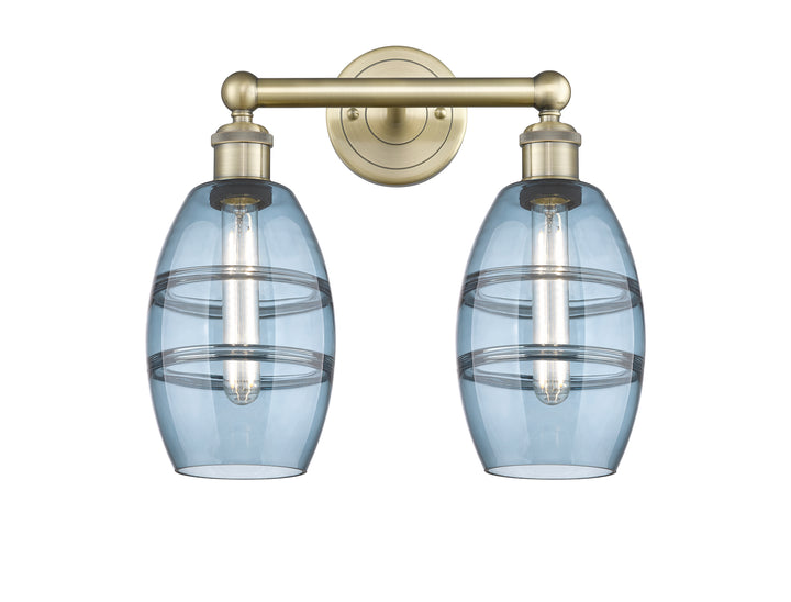 Innovations Lighting Vaz 6" Bath Vanity Light - Antique Brass Vanity Lights Innovations Lighting   