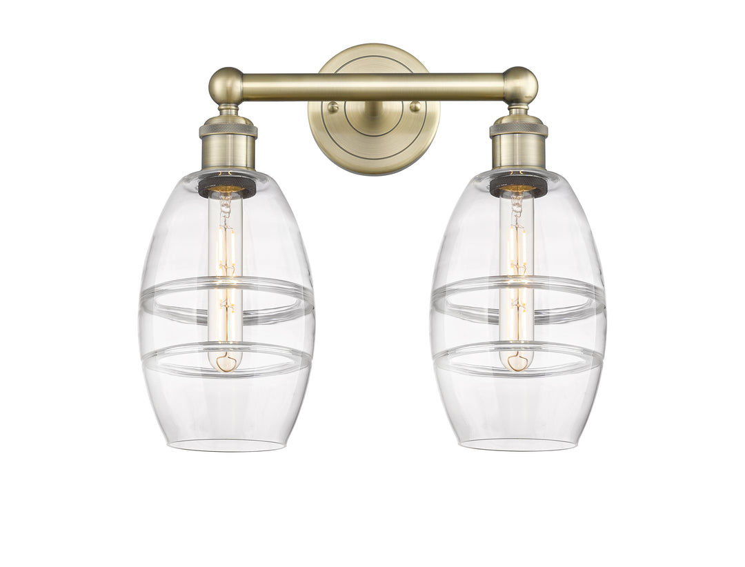 Innovations Lighting Vaz 6" Bath Vanity Light - Antique Brass Vanity Lights Innovations Lighting   