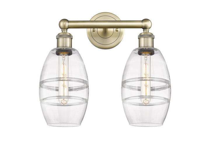 Innovations Lighting Vaz 6" Bath Vanity Light - Antique Brass Vanity Lights Innovations Lighting   