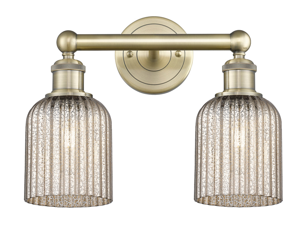 Innovations Lighting Bridal Veil 5" Bath Vanity Light - Antique Brass Vanity Lights Innovations Lighting   