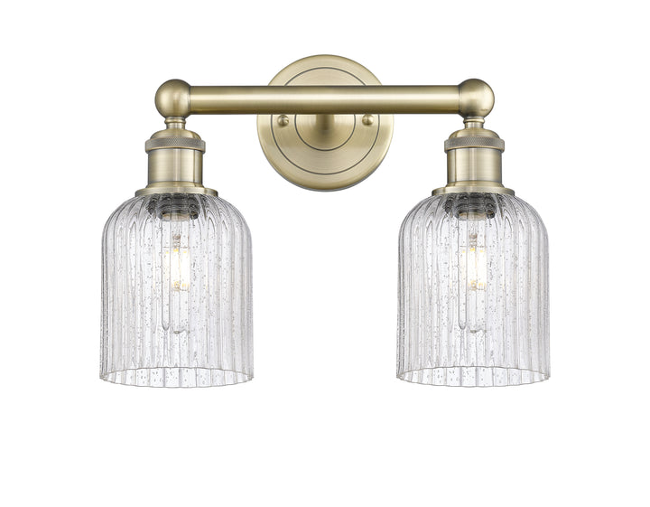 Innovations Lighting Bridal Veil 5" Bath Vanity Light - Antique Brass Vanity Lights Innovations Lighting   