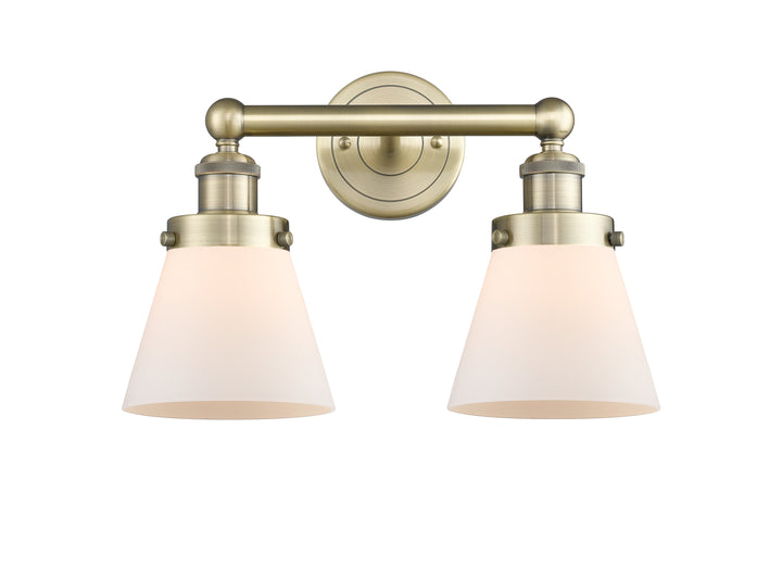 Innovations Lighting Cone 6" Bath Vanity Light - Antique Brass Vanity Lights Innovations Lighting   