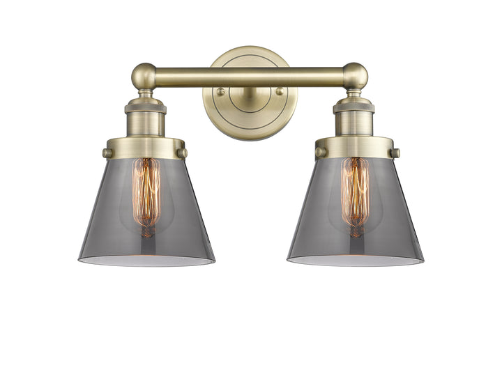 Innovations Lighting Cone 6" Bath Vanity Light - Antique Brass Vanity Lights Innovations Lighting   