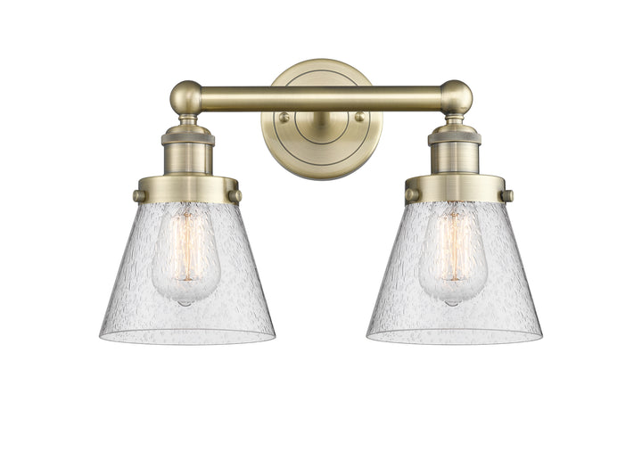 Innovations Lighting Cone 6" Bath Vanity Light - Antique Brass Vanity Lights Innovations Lighting   