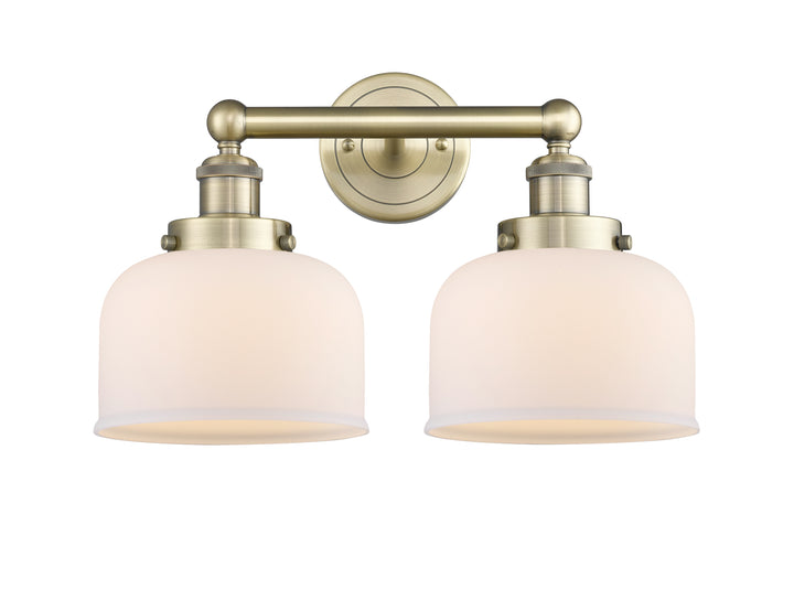 Innovations Lighting Bell 8" Bath Vanity Light - Antique Brass Vanity Lights Innovations Lighting   