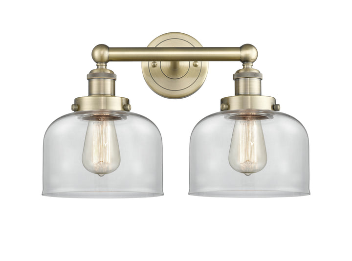 Innovations Lighting Bell 8" Bath Vanity Light - Antique Brass Vanity Lights Innovations Lighting   