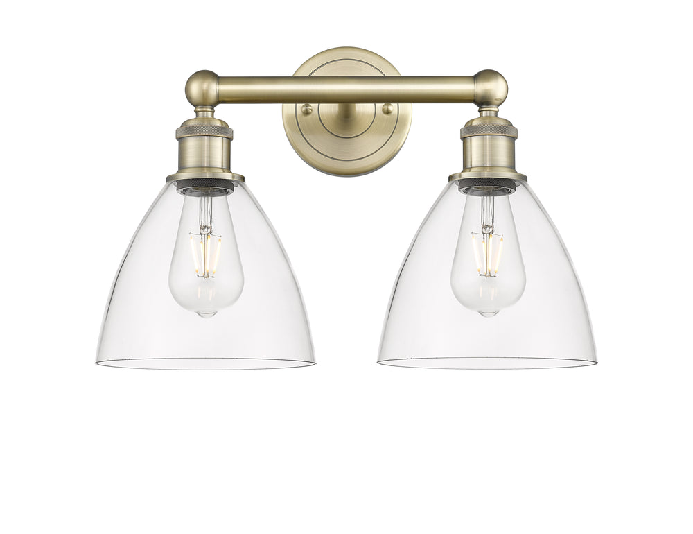 Innovations Lighting Bristol 7.5" Bath Vanity Light - Antique Brass