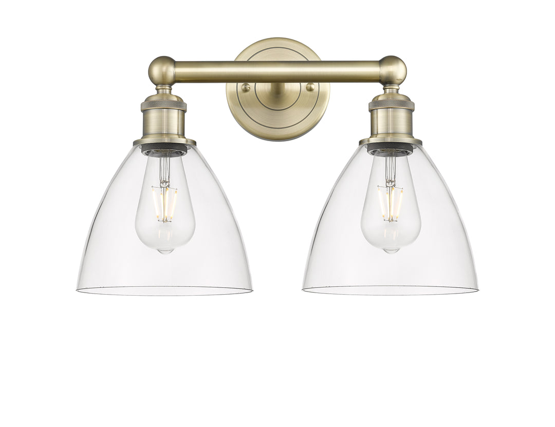 Innovations Lighting Bristol 7.5" Bath Vanity Light - Antique Brass Vanity Lights Innovations Lighting   