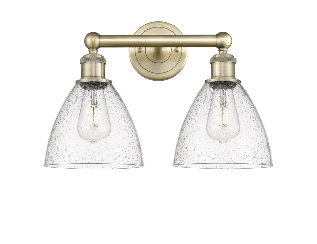 Innovations Lighting Bristol 7.5" Bath Vanity Light - Antique Brass Vanity Lights Innovations Lighting   