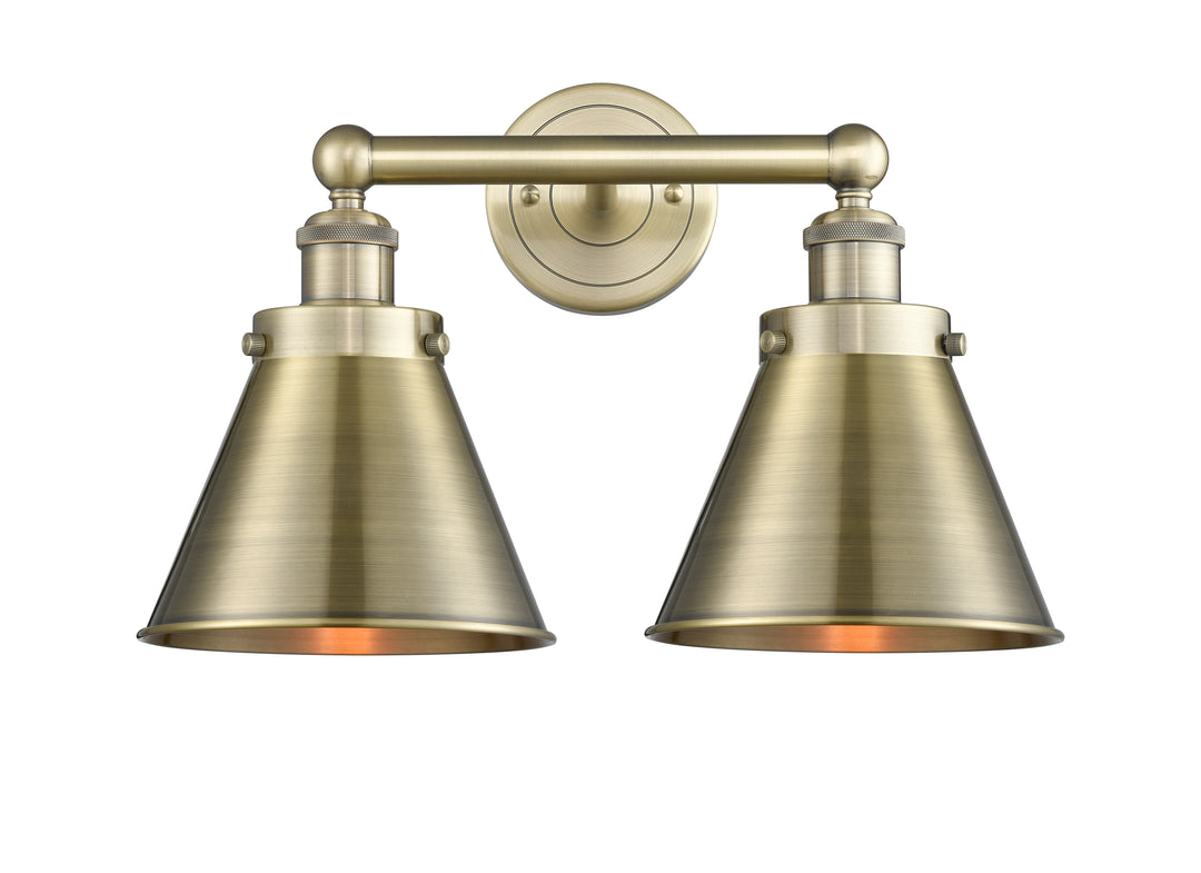 Innovations Lighting Appalachian 8" Bath Vanity Light - Antique Brass Vanity Lights Innovations Lighting   