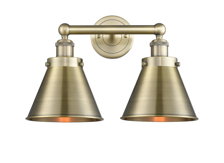 Innovations Lighting Appalachian 8" Bath Vanity Light - Antique Brass Vanity Lights Innovations Lighting   