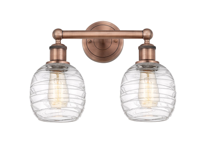 Innovations Lighting Belfast 6" Bath Vanity Light - Antique Copper Vanity Lights Innovations Lighting   