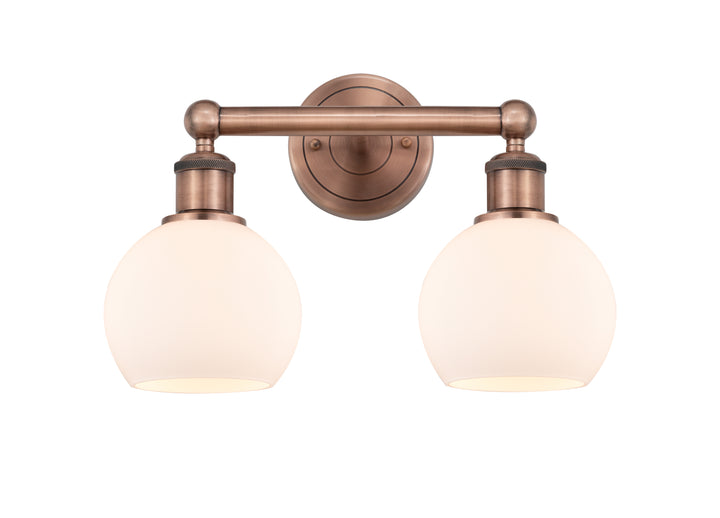 Innovations Lighting Athens 6" Bath Vanity Light - Antique Copper Vanity Lights Innovations Lighting   