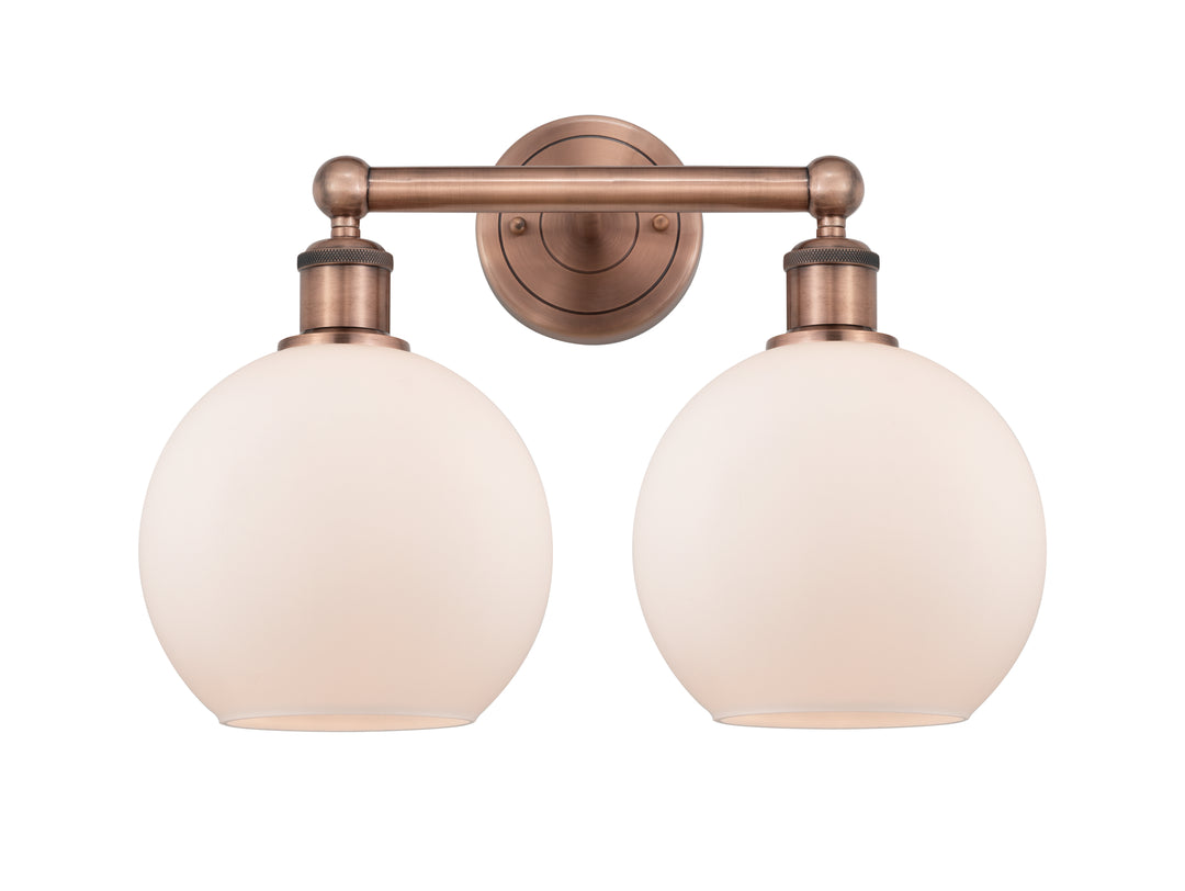 Innovations Lighting Athens 8" Bath Vanity Light - Antique Copper Vanity Lights Innovations Lighting   