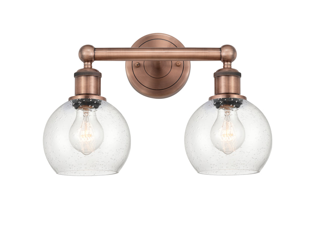 Innovations Lighting Athens 6" Bath Vanity Light - Antique Copper Vanity Lights Innovations Lighting   