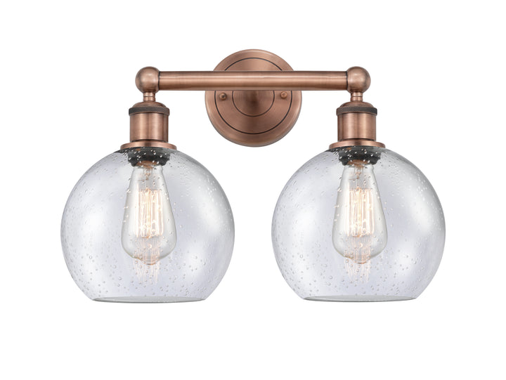 Innovations Lighting Athens 8" Bath Vanity Light - Antique Copper