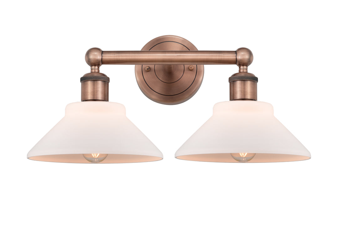 Innovations Lighting Orwell 9" Bath Vanity Light - Antique Copper Vanity Lights Innovations Lighting   