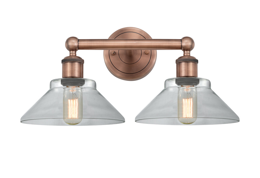 Innovations Lighting Orwell 9" Bath Vanity Light - Antique Copper