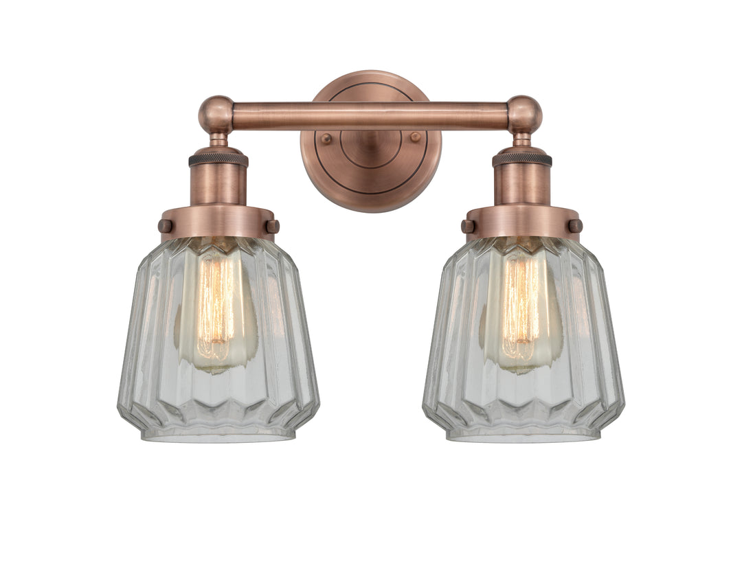 Innovations Lighting Chatham 6" Bath Vanity Light - Antique Copper Vanity Lights Innovations Lighting   